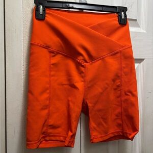 Wilo Women's Orange Athletic Shorts